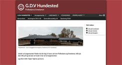 Desktop Screenshot of hundestedfolkedans-linedance.dk